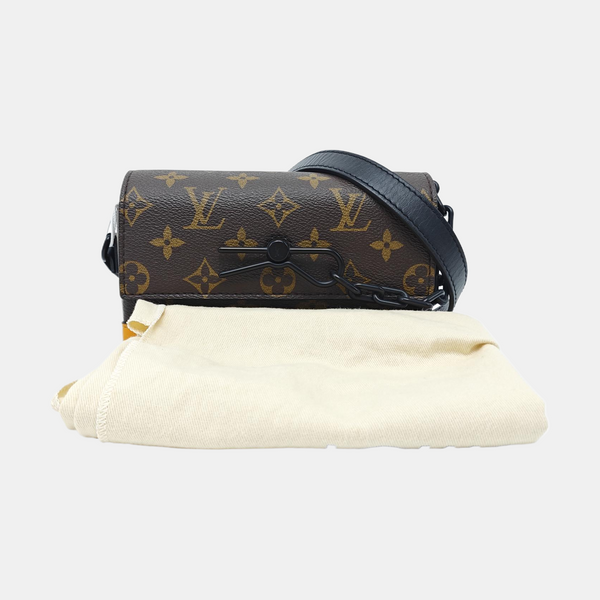 SOFT TRUNK Mini Monogram Coated Canvas Brown