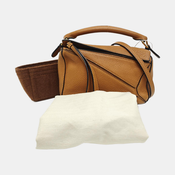 Puzzle Mini Calfskin Brown