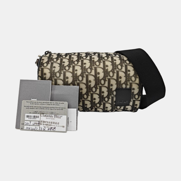 Travel Kit Oblique Fabric Green