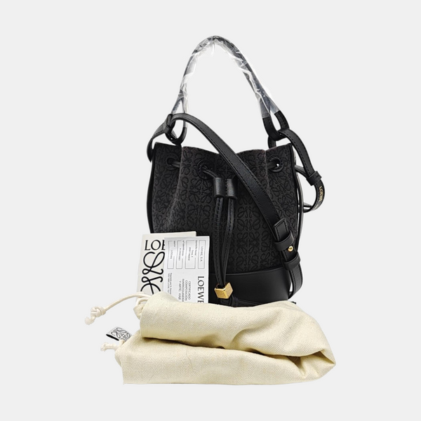Balloon Monogram Canvas Black
