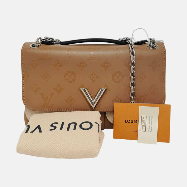 VERY Monogram Calfskin Brown