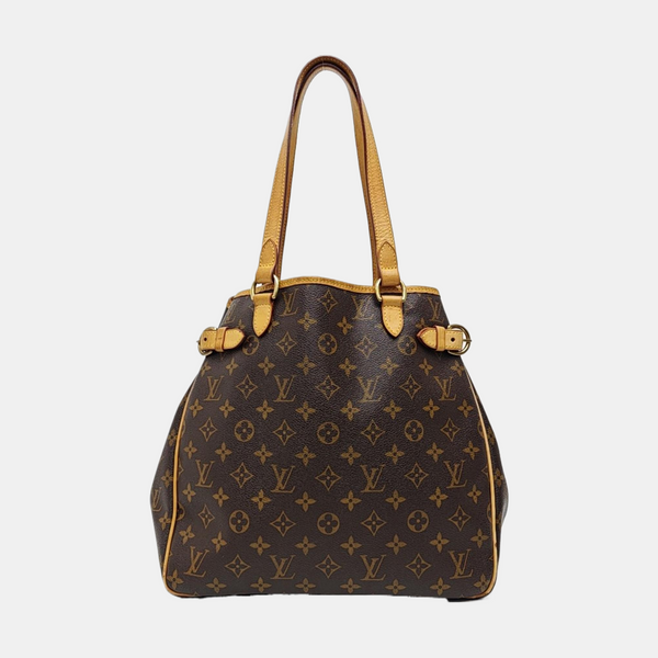 BATIGNOLLES MM Monogram Coated Canvas Brown