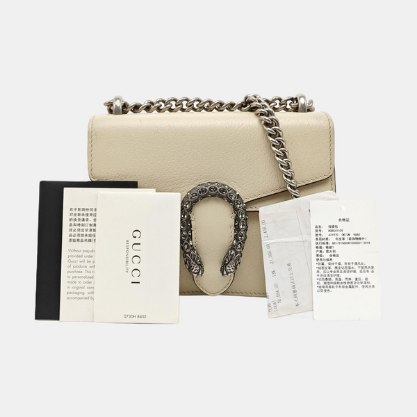 Dionysus Mini Calfskin Beige