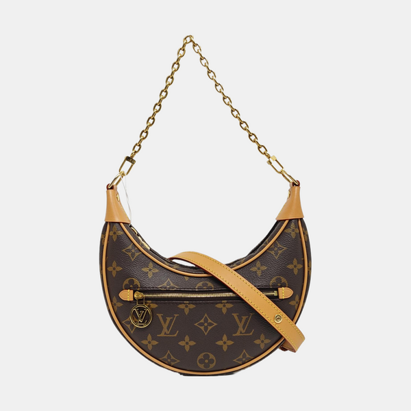 LOOP Monogram Coated Canvas Brown