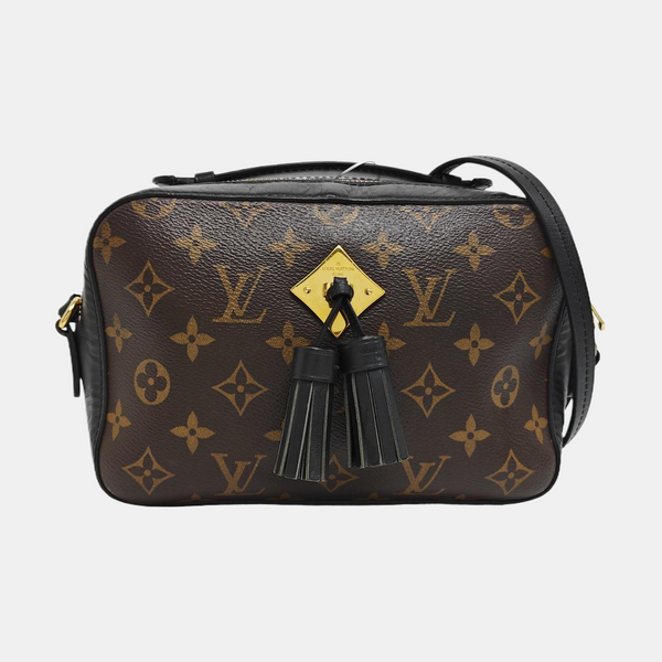 SAINTONGE Monogram Coated Canvas Brown