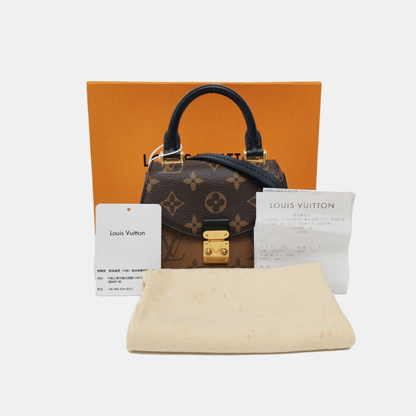 EDEN Monogram Coated Canvas Brown