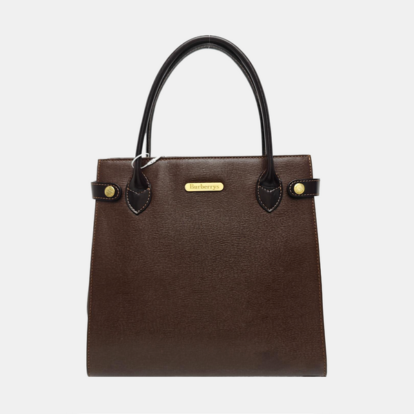 Calfskin Tote Bag Brown