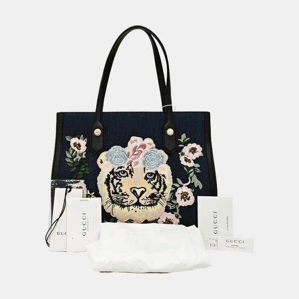 Canvas Tote Bag Blue