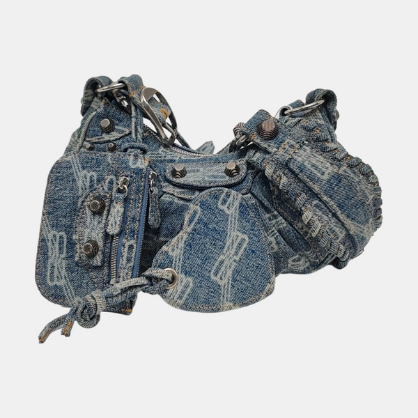 Le Cagole Small Denim Blue
