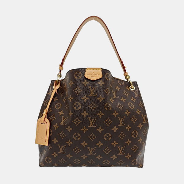 GRACEFUL TPM Monogram Coated Canvas Brown