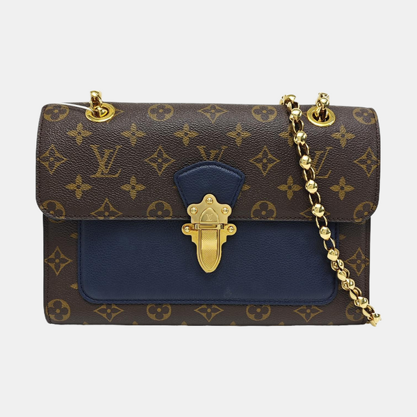 VICTOIRE Monogram Coated Canvas Brown