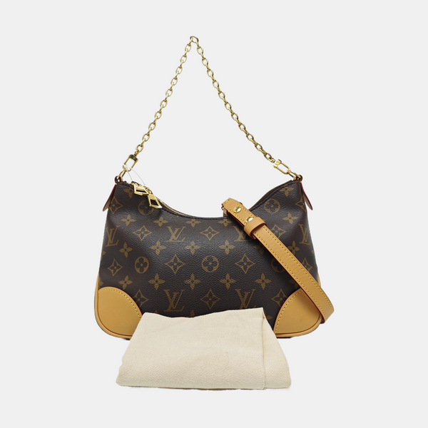 BOULOGNE Monogram Coated Canvas Brown