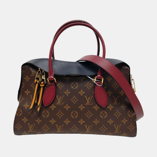 TUILERIES Monogram Coated Canvas Brown
