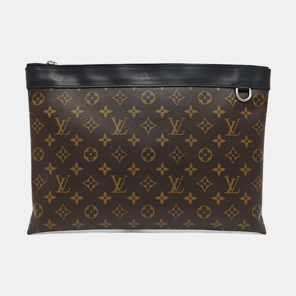 DISCOVERY GM Monogram Coated Canvas Brown