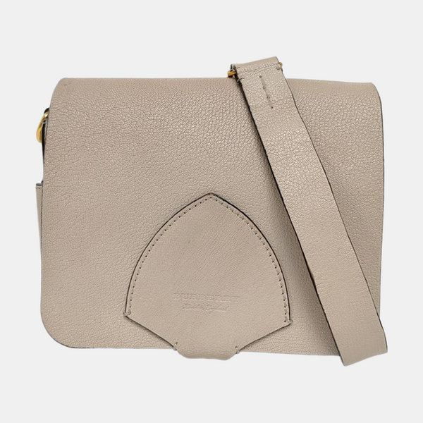 Square Stone Calfskin Beige