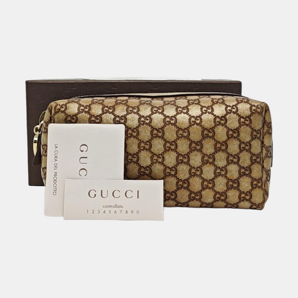 Monogram Calfskin Beige