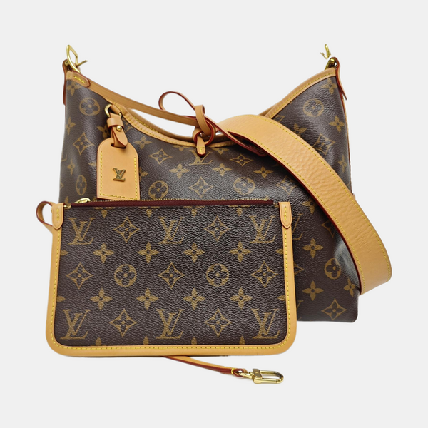 CARRYALL PM Monogram Coated Canvas Brown