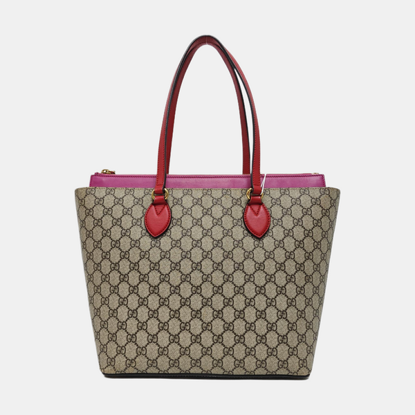 Monogram Coated Canvas Shoulder Bag Beige