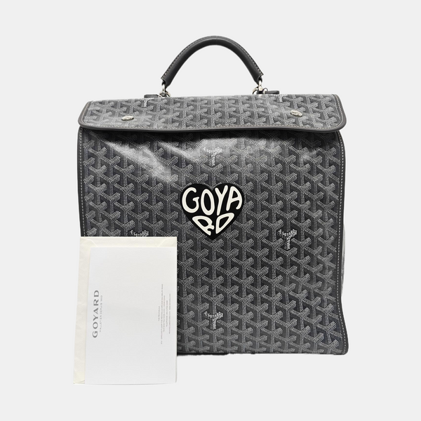 Saint Léger Coated Canvas Gray