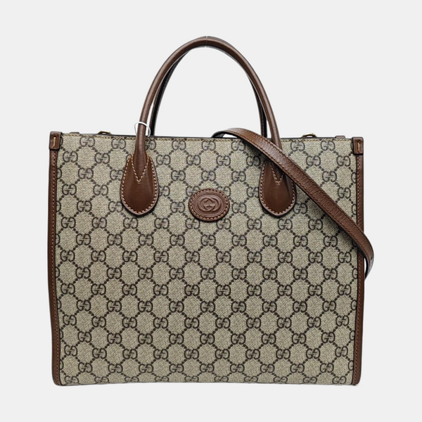 Retro Small Monogram Coated Canvas Brown