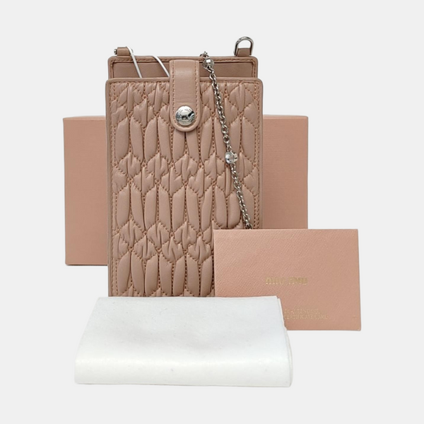 Quilted Lambskin Mini Pink