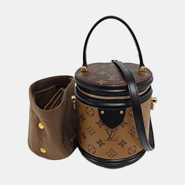 CANNES PM Monogram Coated Canvas Brown