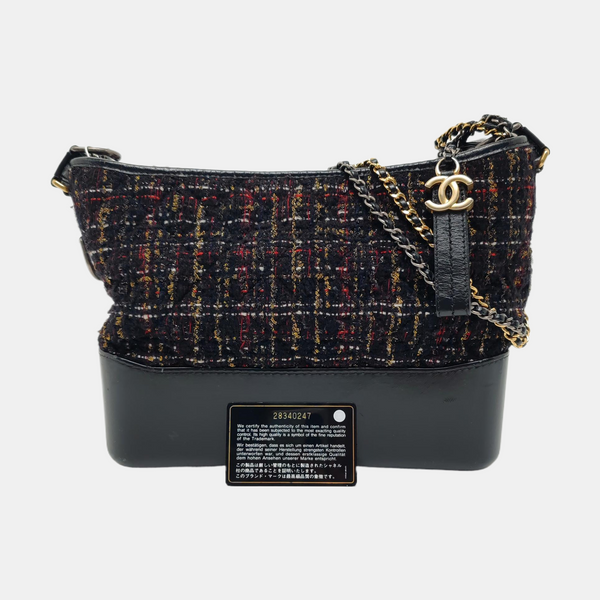 GABRIELLE Medium Wool Black