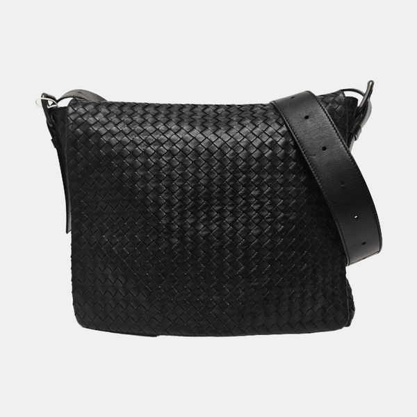 Calfskin Shoulder Bag Black