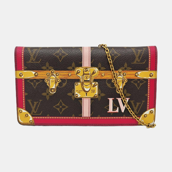 WEEK-END Monogram Coated Canvas Brown