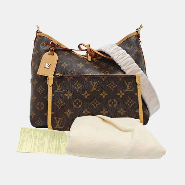 CARRYALL PM Monogram Coated Canvas Brown
