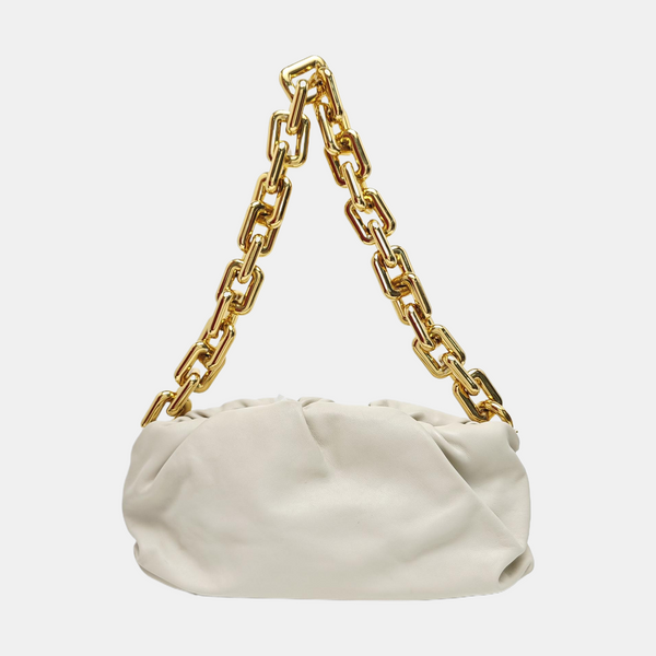 The Pouch Mini Calfskin White