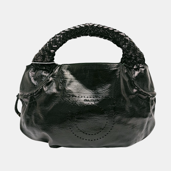 Calfskin Top Handle Bag Green