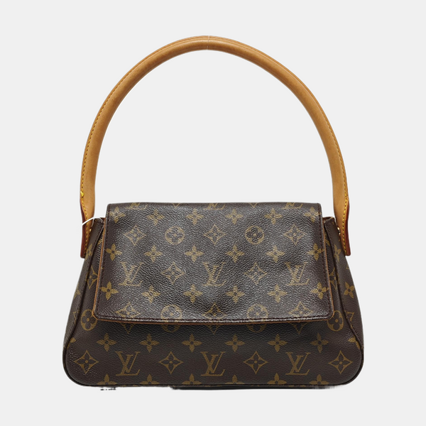 LOOPING PM Monogram Coated Canvas Brown