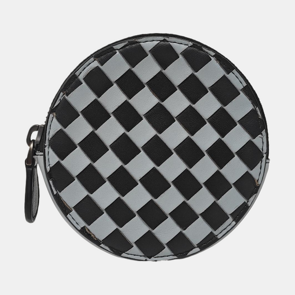 Calfskin Coin Purse Multicolor