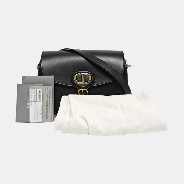 Bobby Medium Calfskin Black