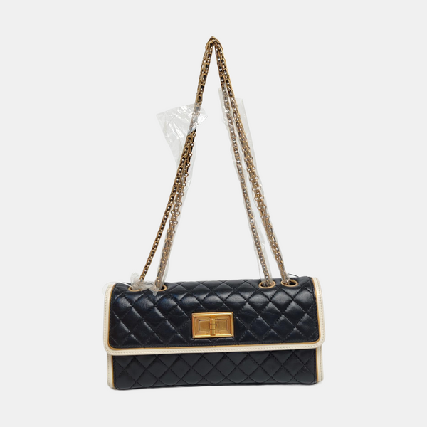 Quilted Calfskin Black