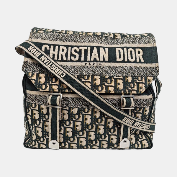 Diorcamp Large Canvas Green
