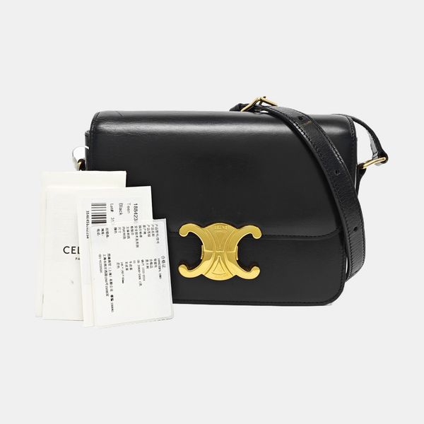 TRIOMPHE Teen Calfskin Black