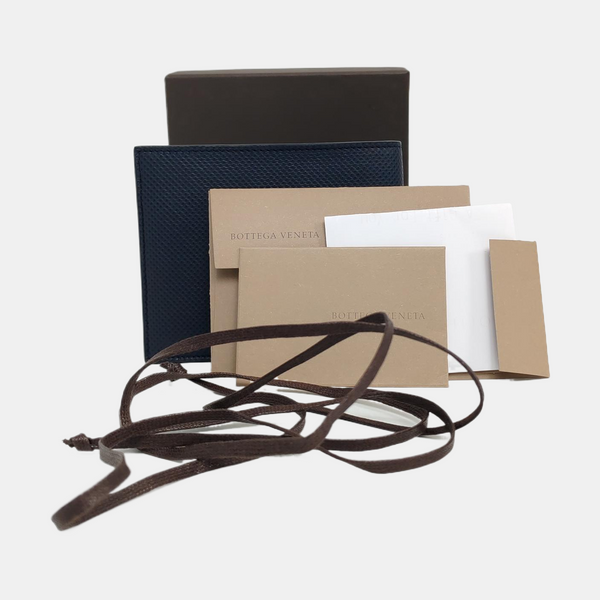 Lambskin Wallet Blue