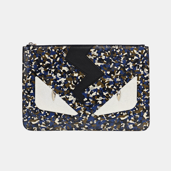Calfskin Clutch Multicolor