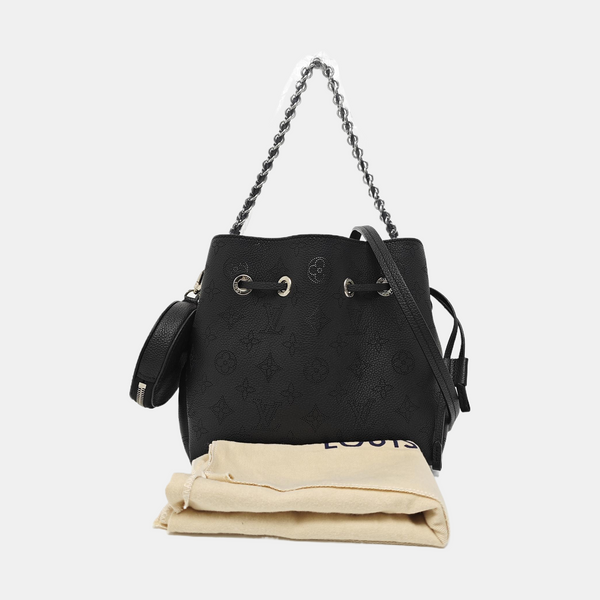 BELLA Monogram Calfskin Black