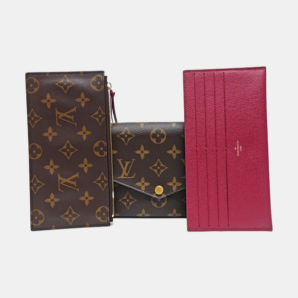 FÉLICIE Monogram Coated Canvas Brown