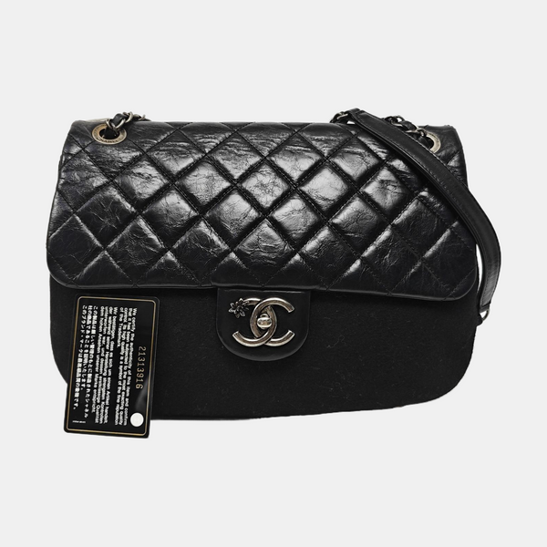 Quilted Calfskin Black