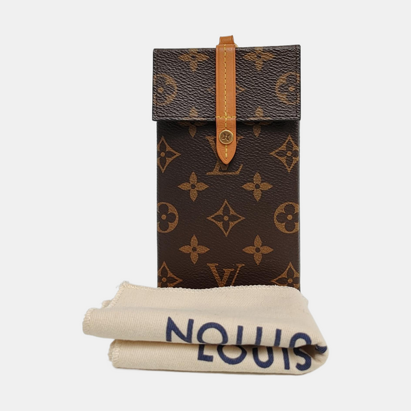 Monogram Coated Canvas Brown