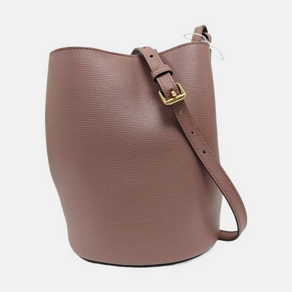 Calfskin Bucket Bag Beige