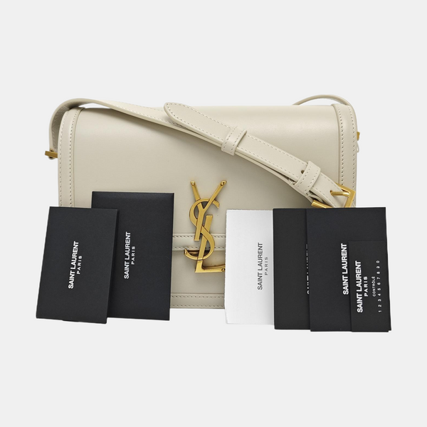 SOLFERINO Medium Calfskin White