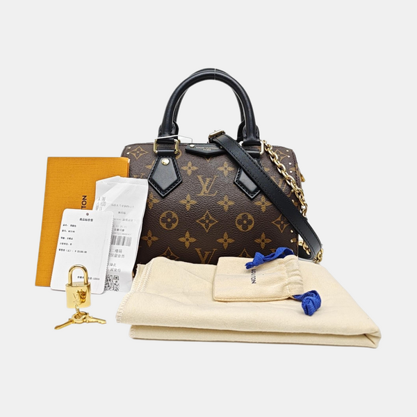 SPEEDY TRUNK 20 Monogram Coated Canvas Brown