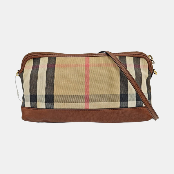 Canvas Shoulder Bag Brown