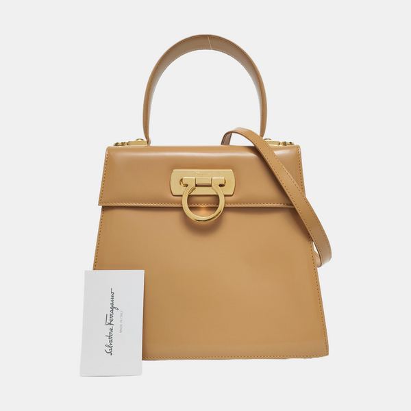 Kelly Medium Calfskin Brown