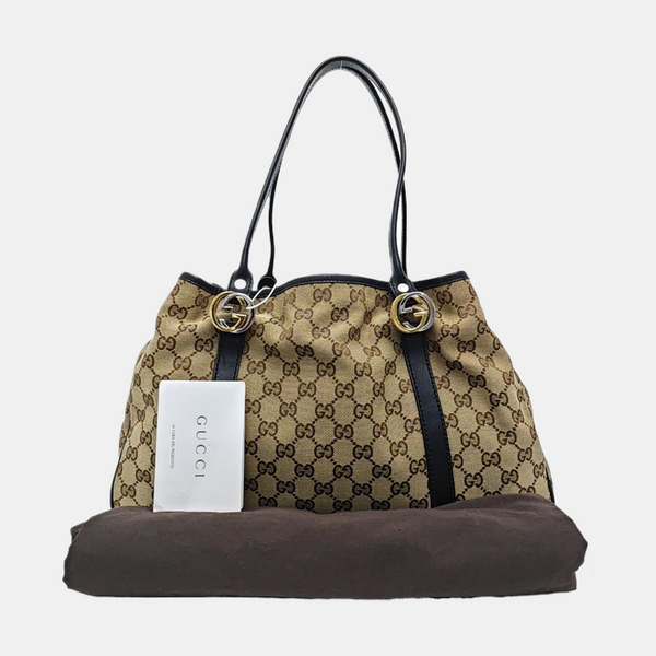 Miss GG Monogram Canvas Beige